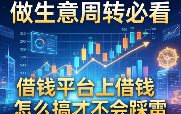 做生意周转必看：借钱平台上借钱怎么搞才不会踩雷
