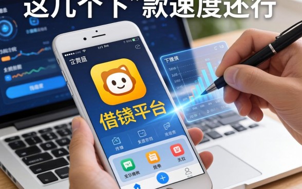 盘点带有借钱平台黄色标志的软件，这几个下款速度还行
