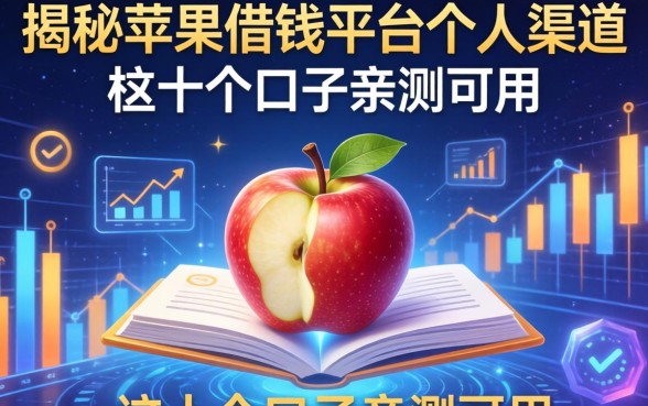 揭秘苹果借钱平台个人渠道，这十个口子亲测可用