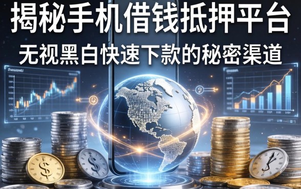 揭秘手机借钱抵押平台：无视黑白快速下款的秘密渠道