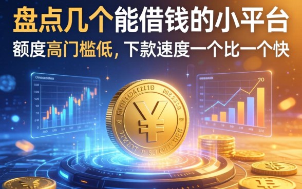 盘点几个能借钱的小平台，额度高门槛低，下款速度一个比一个快