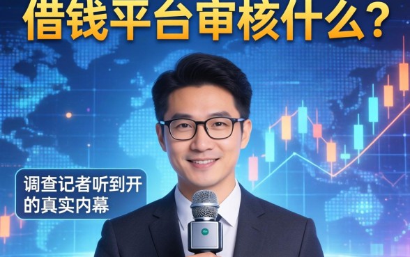 借钱平台审核什么？一个调查记者听到的真实内幕