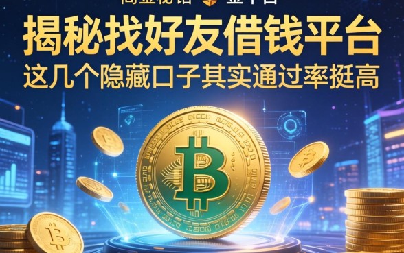 揭秘找好友借钱平台：这几个隐藏口子其实通过率挺高