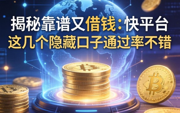 揭秘靠谱又借钱的快平台，这几个隐藏口子通过率不错