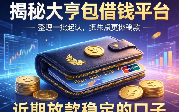 揭秘大亨钱包借钱平台：整理一批近期放款稳定的口子