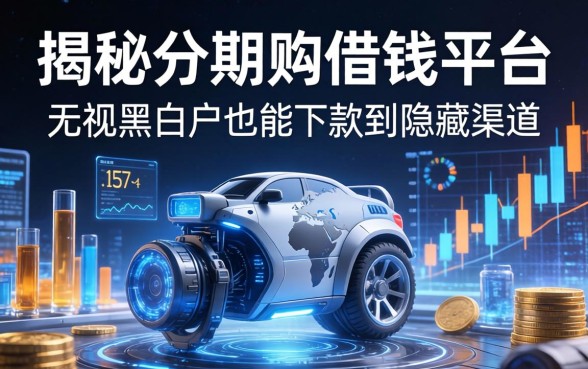 揭秘分期购借钱平台：无视黑白户也能下款的隐藏渠道