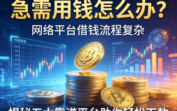 急需用钱怎么办？网络平台借钱流程复杂吗？揭秘五大靠谱平台助你轻松下款