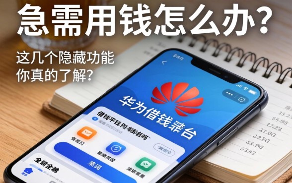 急需用钱怎么办？华为手机借钱平台靠谱吗？这几个隐藏功能你真的了解吗？