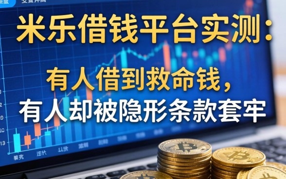 米乐借钱平台实测：有人借到救命钱，有人却被隐形条款套牢