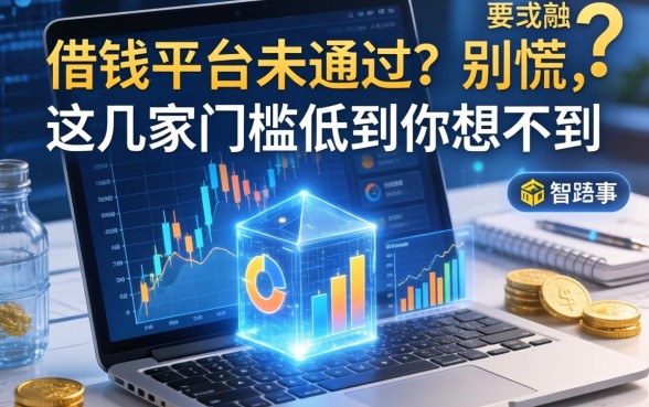 借钱平台未通过？别慌，这几家门槛低到你想不到
