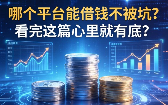 哪个平台能借钱不被坑？看完这篇心里就有底了