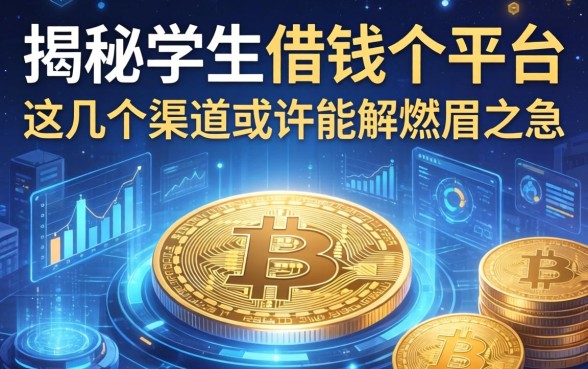 揭秘学生借钱个平台，这几个渠道或许能解燃眉之急