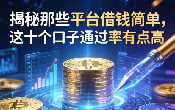 揭秘那些平台借钱简单：这十个口子通过率有点高