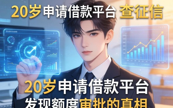 我20岁申请借款平台不查征信，发现额度审批的真相