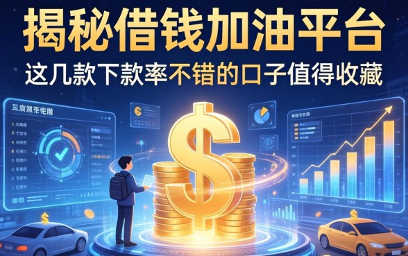 揭秘借钱加油平台：这几款下款率不错的口子值得收藏