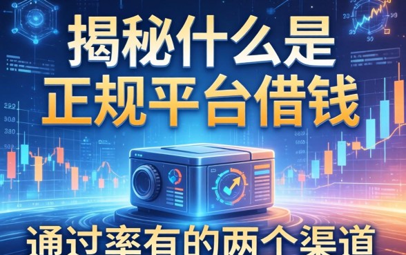 揭秘什么是正规平台借钱：通过率高的两个渠道分享