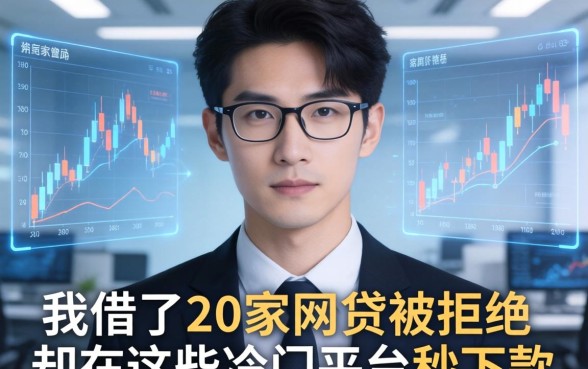 我借了20家网贷被拒，却在这些冷门平台秒下款