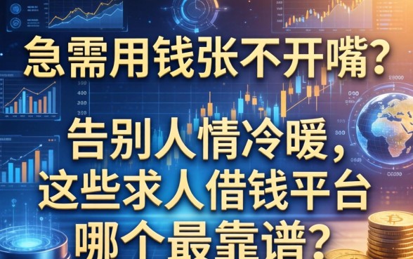 急需用钱张不开嘴？告别人情冷暖，这些求人借钱平台哪个最靠谱？