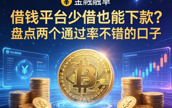 借钱平台少借也能下款？盘点两个通过率不错的口子