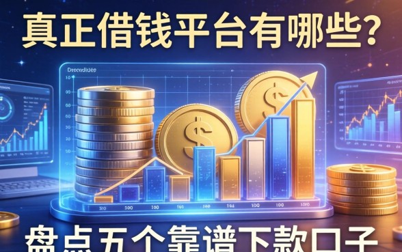 真正借钱平台有哪些？盘点五个靠谱下款口子