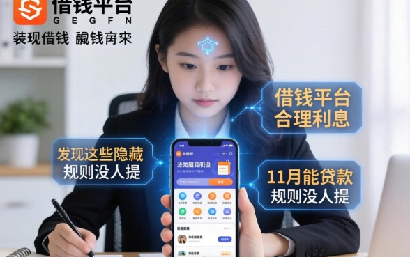 我翻遍了手机里借钱平台合理利息和11月能贷款的软件，发现这些隐藏规则没人提