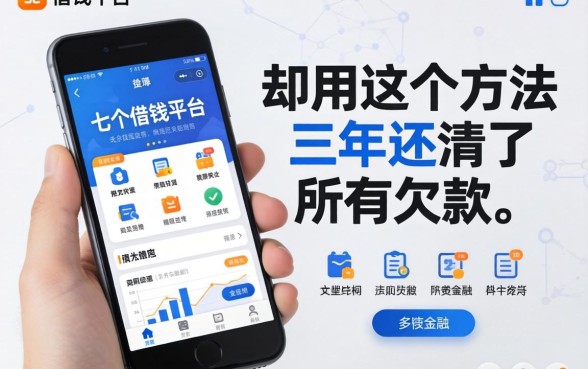 我手机里有七个借钱平台，却用这个方法三年还清了所有欠款