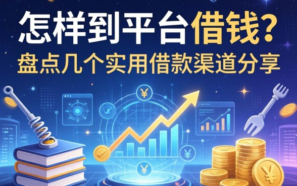 怎样到平台借钱？盘点几个实用的借款渠道分享