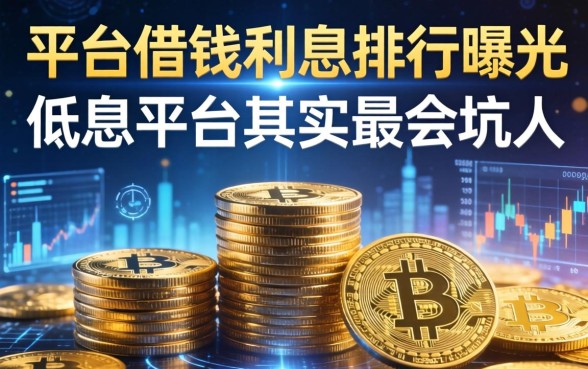 平台借钱利息排行曝光：低息平台其实最会坑人
