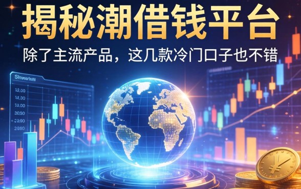揭秘潮借钱平台：除了主流产品，这几款冷门口子也不错