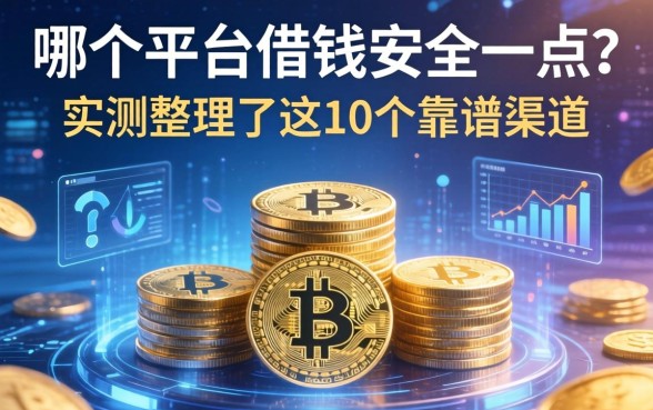 哪个平台借钱安全一点？实测整理了这10个靠谱渠道