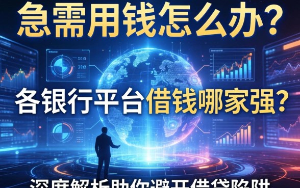 急需用钱怎么办？各银行平台借钱哪家强？深度解析助你避开借贷陷阱