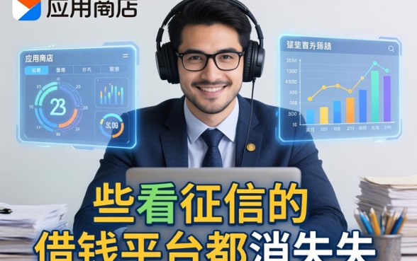 我翻遍了应用商店，发现那些不看征信的借钱平台都消失了