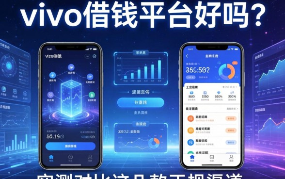 vivo借钱平台好吗？实测对比这几款正规渠道