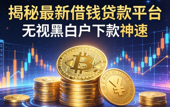 揭秘最新借钱贷款平台:无视黑白户下款神速