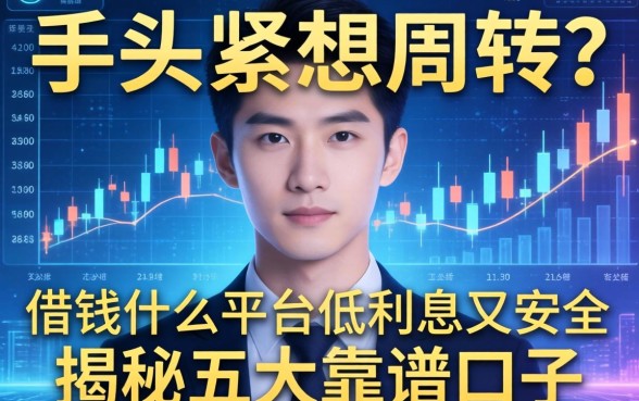手头紧想周转？借钱什么平台低利息又安全？揭秘五大靠谱口子