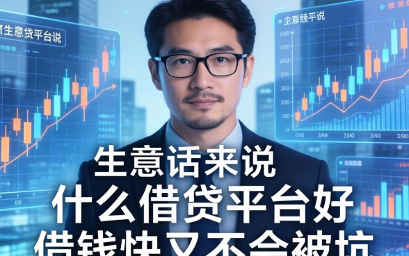 生意人实话实说：什么借钱平台好借钱快又不会被坑