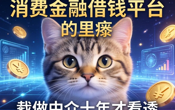 消费金融借钱平台里的猫腻，我做中介十年才看透