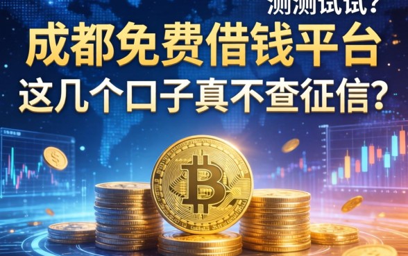 成都免费借钱平台实测：这几个口子真不查征信？