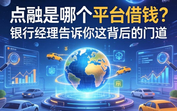 点融是哪个平台借钱？银行经理告诉你这背后的门道