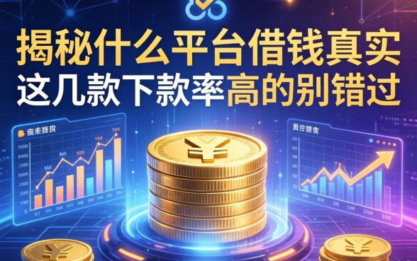 揭秘什么平台借钱真实，这几款下款率高的别错过