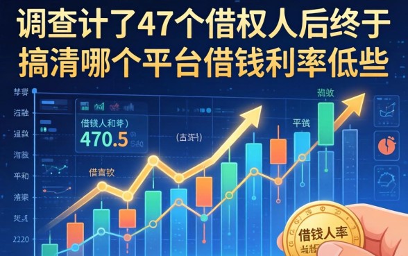 调查了47个借款人后，终于搞清哪个平台借钱利率低些