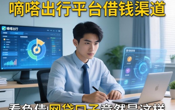 我翻遍了嘀嗒出行平台借钱渠道，发现不看负债的网贷口子竟然是这样