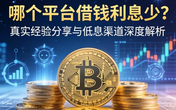 哪个平台借钱利息少？真实经验分享与低息渠道深度解析