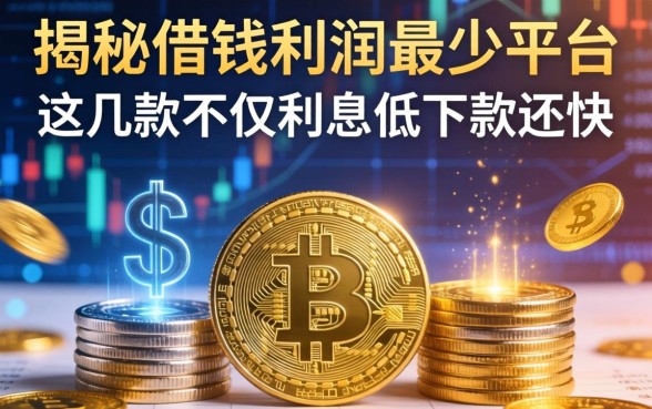 揭秘借钱利润最少的平台：这几款不仅利息低下款还快