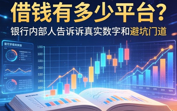借钱有多少平台？银行内部人告诉你真实数字和避坑门道