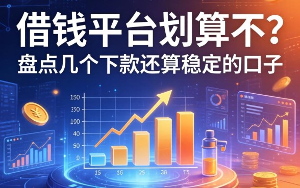 借钱平台划算不？盘点几个下款还算稳定的口子