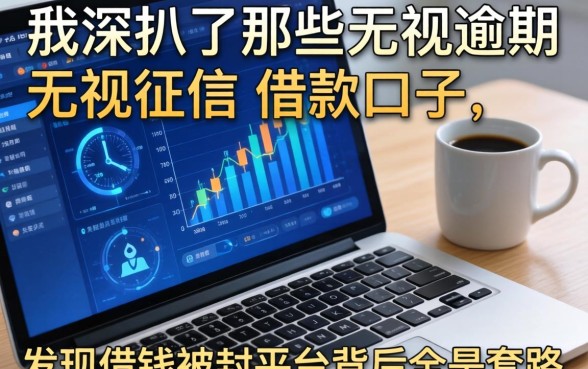 我深扒了那些无视逾期无视征信的借款口子，发现借钱被封平台背后全是套路