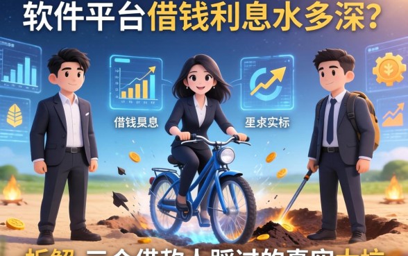 软件平台借钱利息水多深？拆解三个借款人踩过的真实大坑
