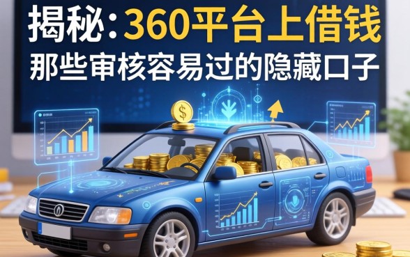 揭秘在360平台上借钱：那些审核容易过的隐藏口子