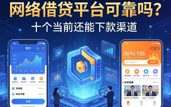 网络借钱平台可靠吗？整理了十个当前还能下款的渠道